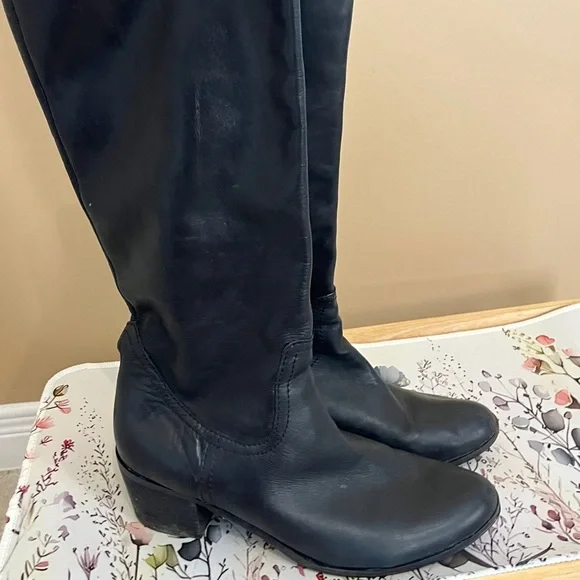 Sam Edelman Black Heeled Boots EU42 - Picture 12 of 13